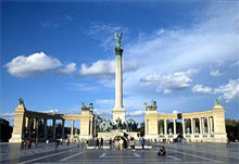Площадь в Будапеште