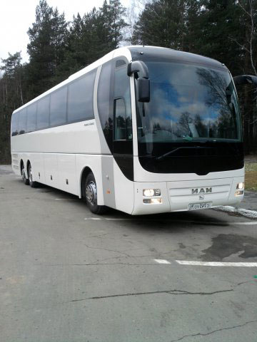 Автобусы Man для туров по России